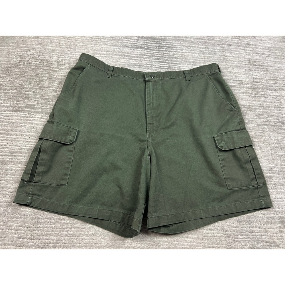 VF Imagewear Cargo Shorts Mens 46 Green NP21422 Workwear Utility Relaxed Fit